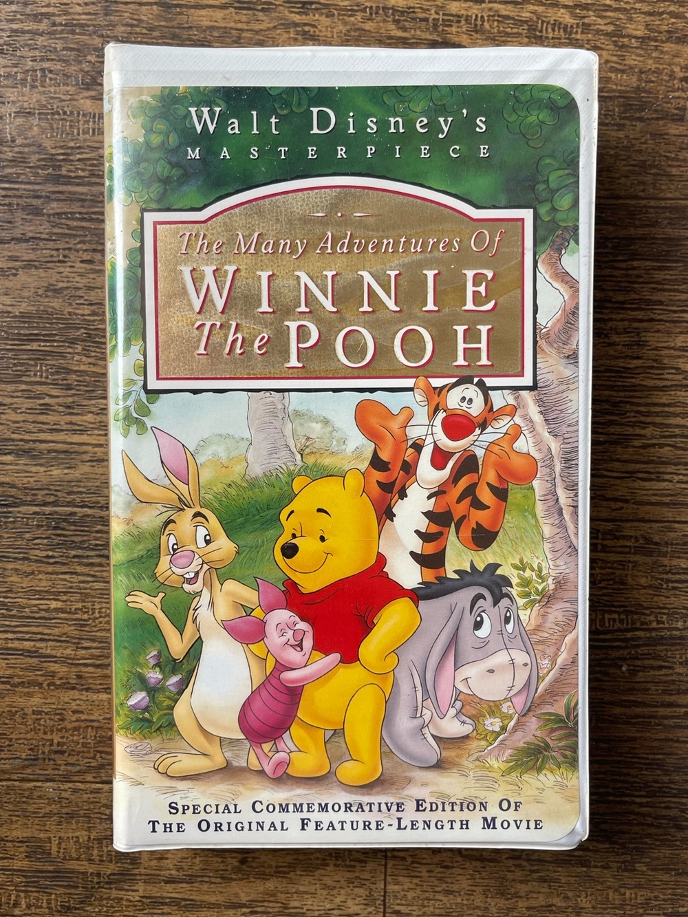 Winnie the Pooh VHS Walt Disney Masterpiece Collection #7074